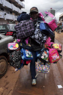 CAMEROON-YAOUNDE-STREET HAWKER