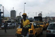 CAMEROON-YAOUNDE-STREET HAWKER