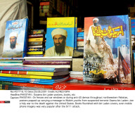 PAKISTAN : Ousama bin Laden posters, books, etc