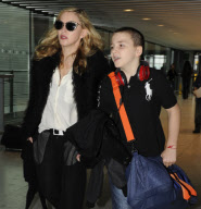 Madonna At Heathrow