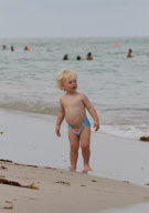 Elias Becker enjoys his 12th birthday with a pool party. On hand to help him celebrate was his dad Boris Becker, mom Barbara Feltus, brothers Noah and little Amadeus, step-mother Sharlely and several friends. Elias spent much of his time playing with litt