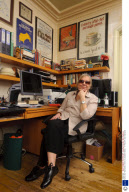 Author Sue Townsend at home in Leicester, Britain - 17 Feb 2011