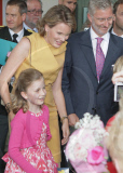 Eröffnung des Kinderkrankenhauses Prinses Elisabeth in Gent