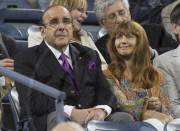 Celebs Attend The Match Between Federer And Tsonga 