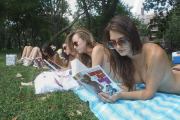 Outdoor Co-Ed Topless Pulp Fiction Appreciation Society