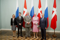Königlicher dänischer Staatsbesuch in Russland