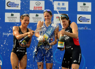CHINA-BEIJING-TRIATHLON-2011 ITU WORLD CHAMPIONSHIP SERIES-CHAMPION OF THE YEAR(CN) 
