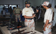 PAKISTAN-KARACHI-SECURITY-FORCES-SEIZE-WEAPONS