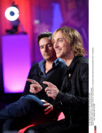 PARIS: French DJ's . Laurent Garnier and David Guetta