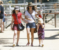 Rachel Bilson Takes Her Sisters Vegetable Picking