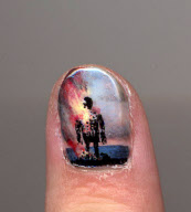 Film Nail Designs, Madrid, Spain - Sep 2011