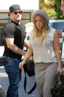 Hilary Duff and Mike Comrie go Jewelry Shopping at Chanel