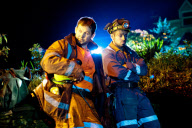 Miners trapped 300ft underground in a coalmine at Cilybebyll, near Pontardawe, Wales, Britain - 15 Sep 2011