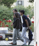 SARAJEVO:  Penelope Cruz on set of "Venuto al mondo"