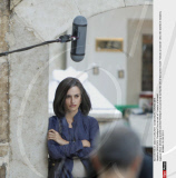 SARAJEVO:  Penelope Cruz on set of "Venuto al mondo"