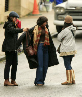 'Cloud Atlas' on set filming, Glasgow, Scotland, Britain - 16 Sep 2011