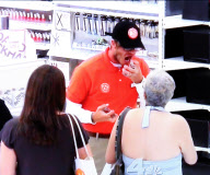 DAVID BECKHAM GETS A REAL JOB.!