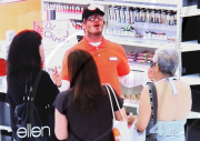DAVID BECKHAM GETS A REAL JOB.!