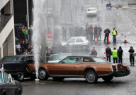 'Cloud Atlas' on set filming, Glasgow, Scotland, Britain - 16 Sep 2011
