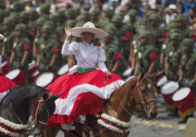 MEXICO-INDEPENDENCE DAY-CELEBRATION-MILITARY PARADE