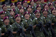 MEXICO-INDEPENDENCE DAY-CELEBRATION-MILITARY PARADE