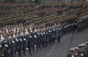 MEXICO-INDEPENDENCE DAY-CELEBRATION-MILITARY PARADE
