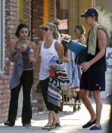 Ashley Tisdale, Vanessa Hudgens and Austin Butler Hit the Gym
