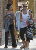 Ashley Tisdale, Vanessa Hudgens and Austin Butler Hit the Gym