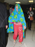 Kendra Wilkinson Hides Under a Frog Blanket