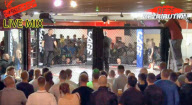 Video shows children as young as eight cage fighting at the Greenlands Labour Club in Preston, Lancashire, Britain - Sep 2011