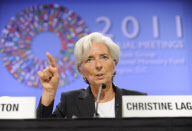 US-WASHINGTON-IMF-CHRISTINE LAGARDE