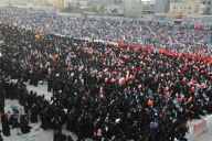 BAHRAIN-MANAMA-RALLY