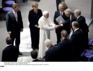 BERLIN : Pope at  German parliament Reichstag