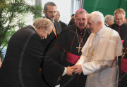 Papstbesuch: Papst Benedikt XVI trifft sich mit Vertretern der jüdischen Gemeinde im Deutschen Bundestag