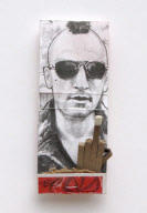Celebrity Matchbook Art by Mike Bell, New Jersey, America - Sep 2011
