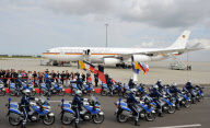 Papstbesuch: Der Papst bei seiner Ankunft auf dem Flughafen Erfurt
