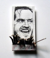 Celebrity Matchbook Art by Mike Bell, New Jersey, America - Sep 2011