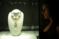 Items from the collection of Elizabeth Taylor for auction by Christies, London, Britain - 23 Sep 2011