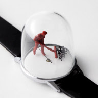 Unusual clocks by Dominic Wilcox, Britain - 08 Sep 2011