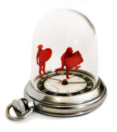 Unusual clocks by Dominic Wilcox, Britain - 08 Sep 2011