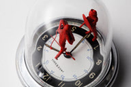 Unusual clocks by Dominic Wilcox, Britain - 08 Sep 2011
