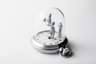 Unusual clocks by Dominic Wilcox, Britain - 08 Sep 2011