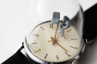 Unusual clocks by Dominic Wilcox, Britain - 08 Sep 2011
