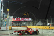 SINGAPORE-F1-GRAND PRIX-FIRST PRACTICE SESSION