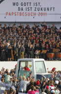 Papstbesuch: Papst Benedikt XVI in Freiburg