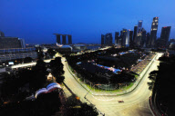 SINGAPORE-F1-GRAND PRIX-THIRD PRACTICE SESSION