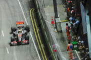 SINGAPORE-F1-GRAND PRIX-THIRD PRACTICE SESSION
