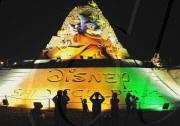 **CHINA-ZHOUSHAN-DISNEY SAND SCULPTURES (CN)