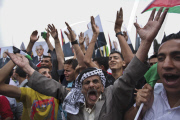 MIDEAST-WEST BANK-ABBAS-ARRIVAL