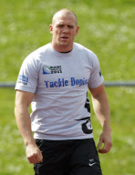 England Rugby Team Training for RWC match against Scotland, Auckland, New Zealand - 26 September 2011